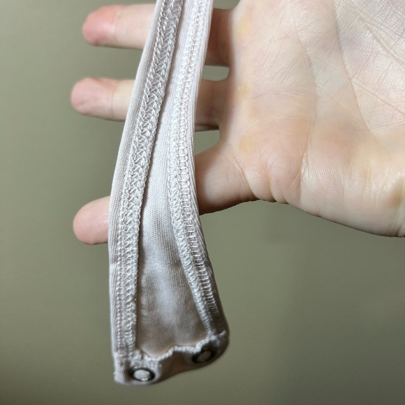 Express Romantic Pink Puff Eyelet Long Sleeve Cottagecore Bodysuit Top Small Y2K - Picture 10 of 12